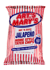 Art's & Mary's - Variety Case Jalapeno Home Style Tater Chips