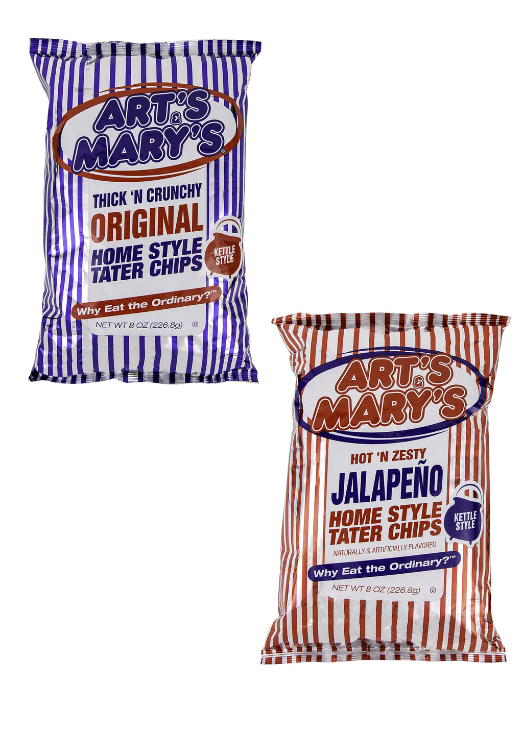 Art's & Mary's Original and Jalapeno (8oz 6ct)