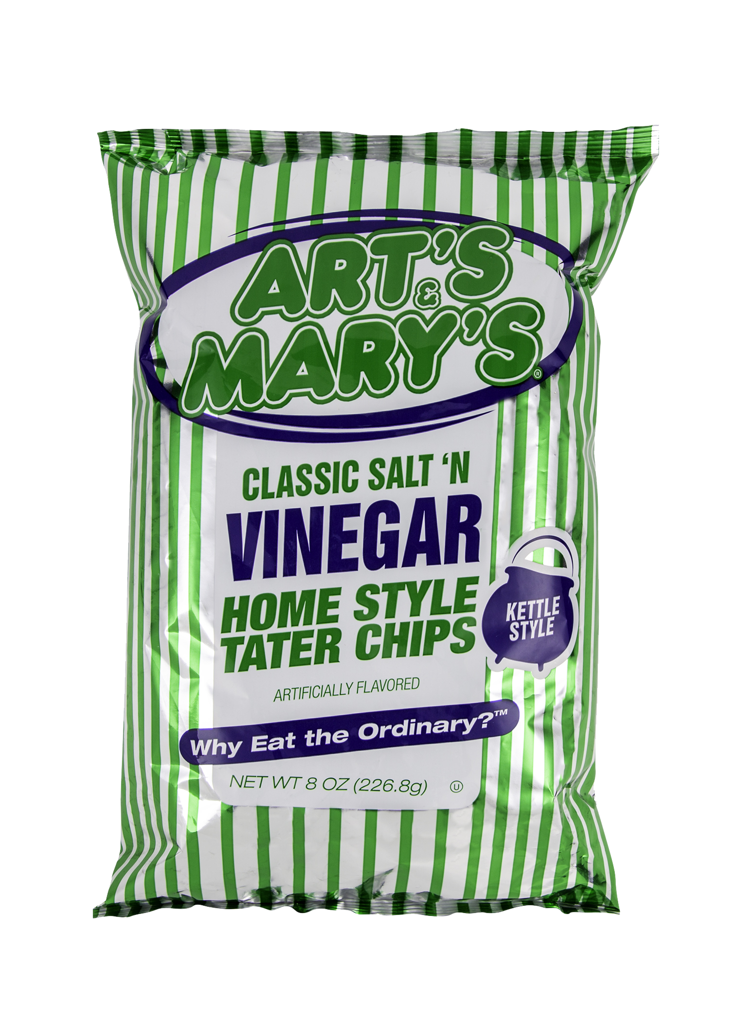 Art's & Mary's - Variety Case Vinegar Home Style Tater Chips (Jalapeno & Vinegar)