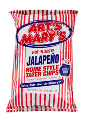 Art's & Mary's - Variety Case Jalapeno Home Style Tater Chips