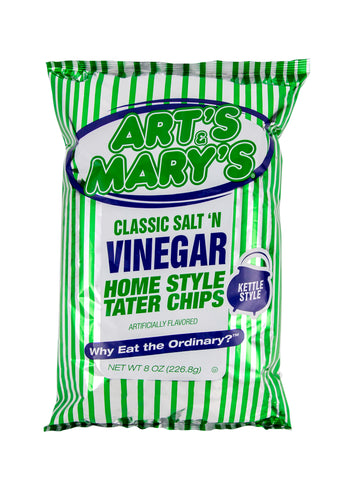 Art's & Mary's - Variety Case Vinegar Home Style Tater Chips